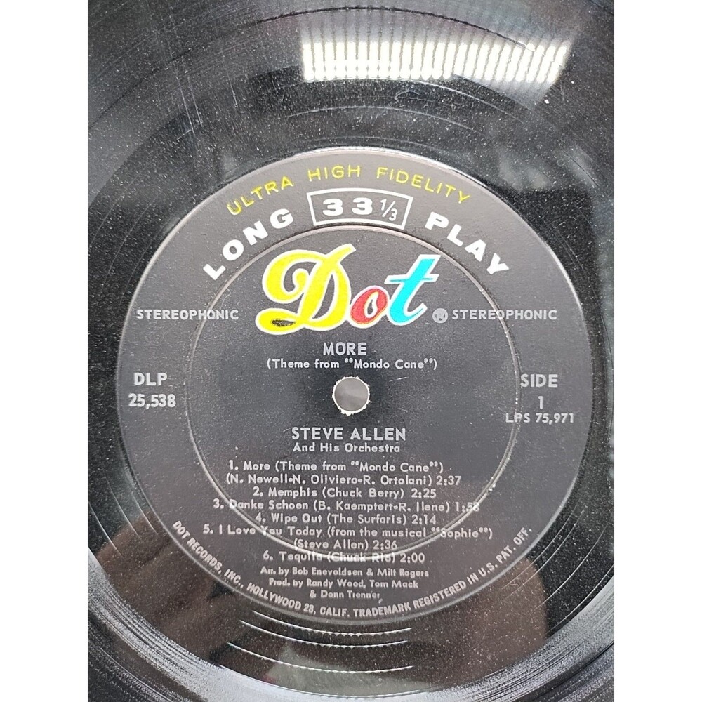 More Theme From Mondo Cane Vinyl Record